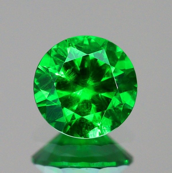 天然デマントイドガーネット 0.22ct 【ホーステールインクルージョン