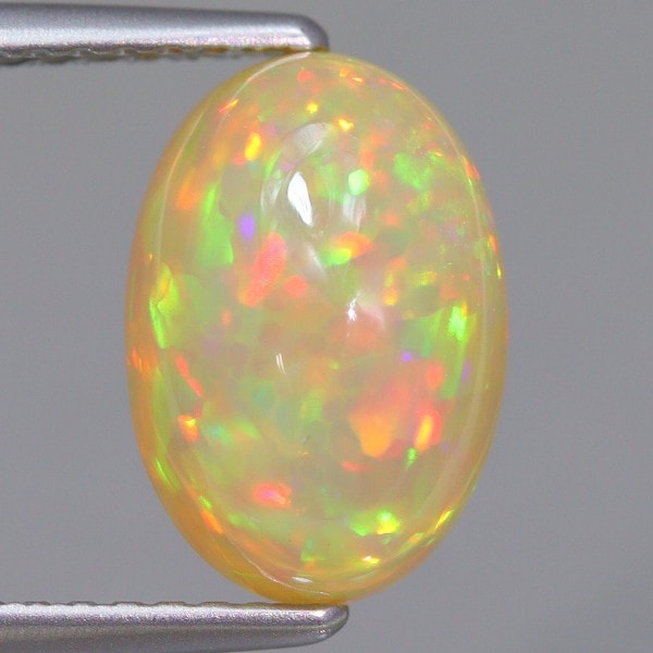 天然オパール 2.14ct 【エチオピア】 ネオン遊色◇コレマ品