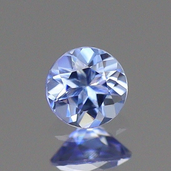 天然ベニトアイト 0.05ct 【ライトブルー】 ラウンド