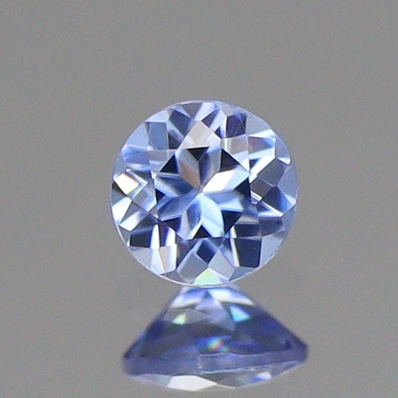 天然ベニトアイト 0.05ct 【ライトブルー】 ラウンド