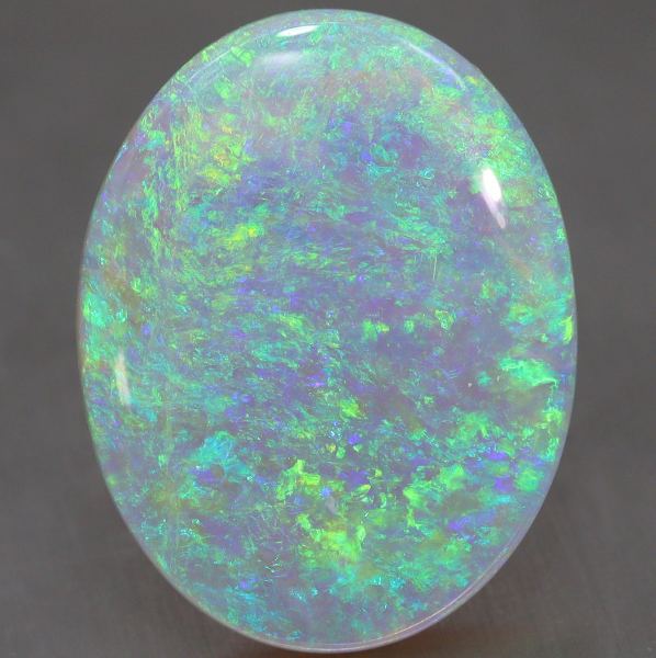 天然オパール 7.87ct 【グリーン遊色】　大判