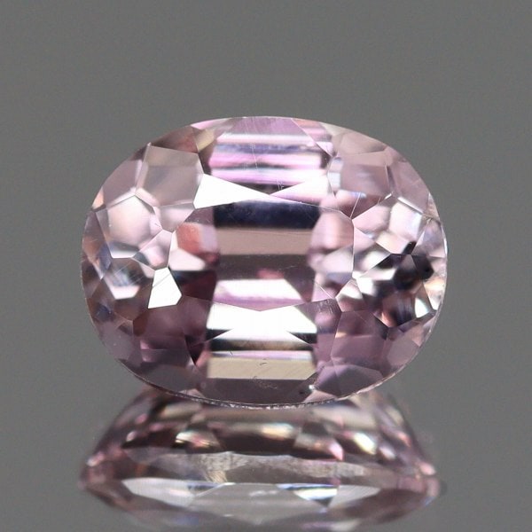 天然ダイアスポア 1.12ct 【パープリッシュピンク】 日独ミニ鑑別付