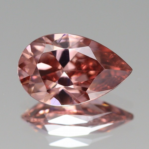 天然ジルコン 1 22ct ブラウニッシュピンク タンザニア