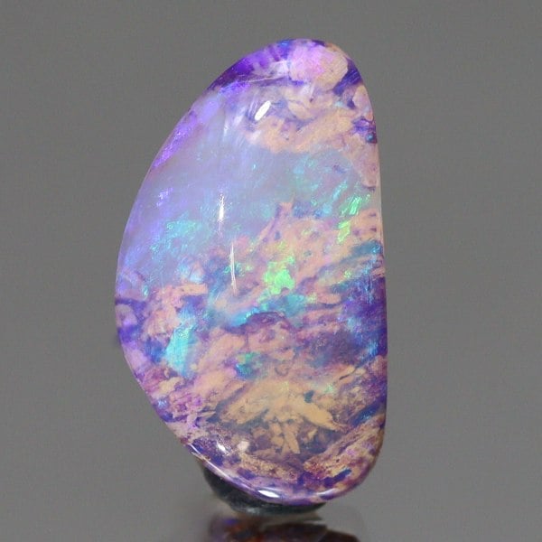 天然 ボルダーオパール ルース 20.18ct 出し切る 