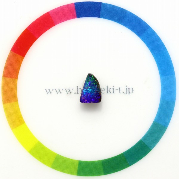 天然ボルダーオパール 1.00ct 【ブルー＆グリーン】