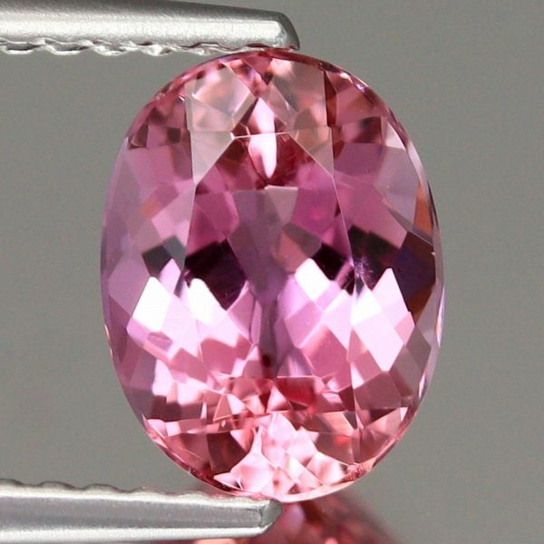 天然インペリアルトパーズ 1.65ct 【非加熱◆シェリーピンク】 絶賛カラー