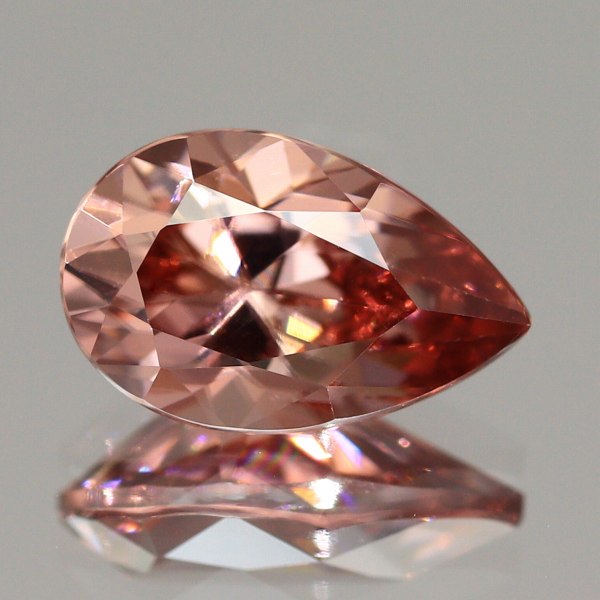 天然石ピンクジルコン ピンクジルコン(宝石名ジルコン) スリランカ/カンボジア産 識別済 1.31