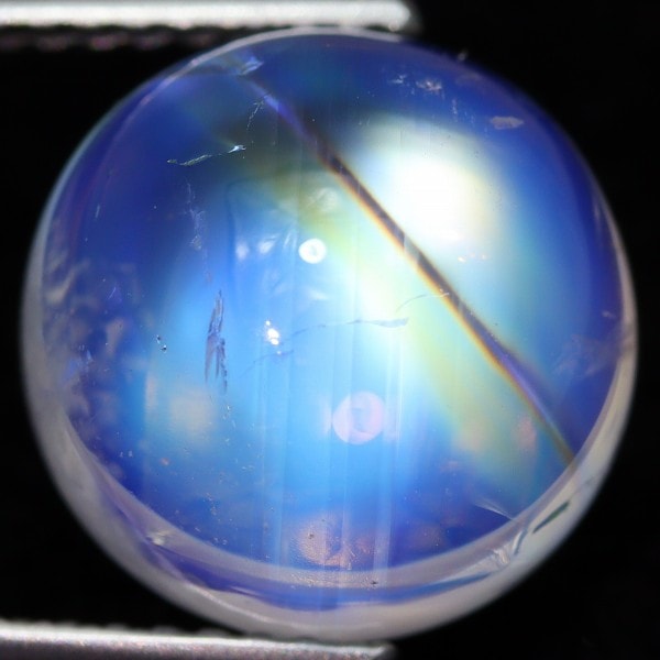 天然アンデシンラブラドライト 6.23ct 【艶々レインボー】