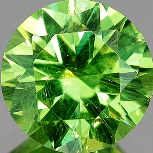 天然デマントイドガーネット 0.44ct 【ホーステール