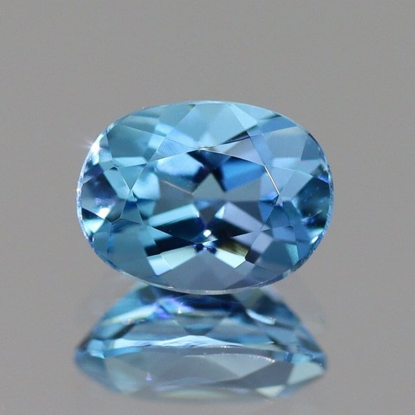 天然サンタマリアアクアマリン 0.375ct【ブラジル】☆鮮やかブルー☆ソ 