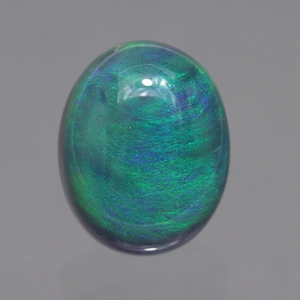 天然ブラックオパール 1.44ct 【グリーン】 ライトニングリッジ