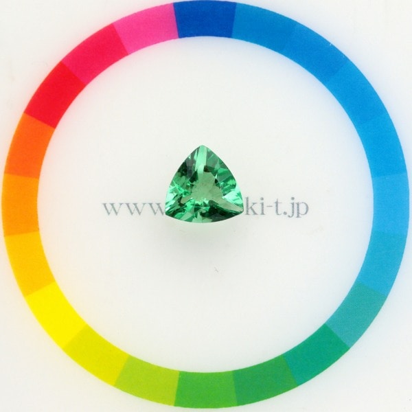 天然フローライト 2.47ct 【ブルーグリーン】 イギリス・ロジャリー