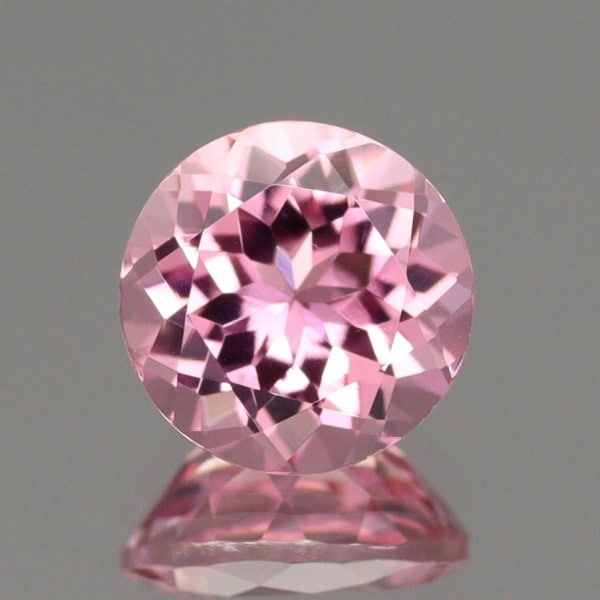 天然トルマリン 0.84ct 【ピュアピンク】 ラウンドカット