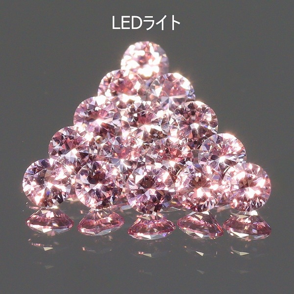 天然石　マラヤガーネット 2.0mm◇天然マラヤガーネット 【カラーシフト】 3石セット