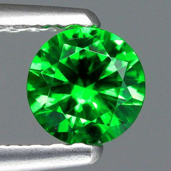 天然デマントイドガーネット 0.41ct 【VIVID NEON GREEN】 ロシア　ジェム品質