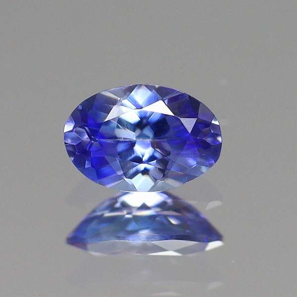 天然ベニトアイト 0.07ct 【輝くブルー】 オーバル