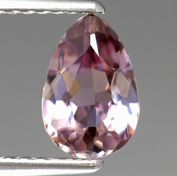 天然ダイアスポア 1.08ct 【ピンキッシュパープル】 アフガニスタン