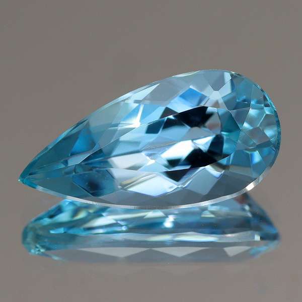 天然アクアマリン 1.68ct 【サンタマリア】 美品 ブラジル