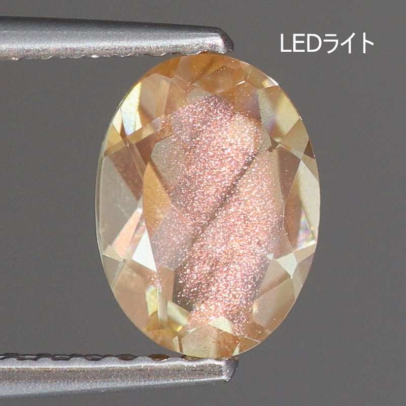天然オレゴンサンストーン 1.04ct 【ラブラドライト】