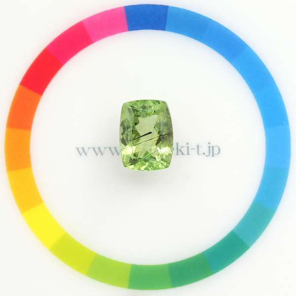 天然ペリドット 4.79ct 【ルードヴィッヒアイト】 パキスタン