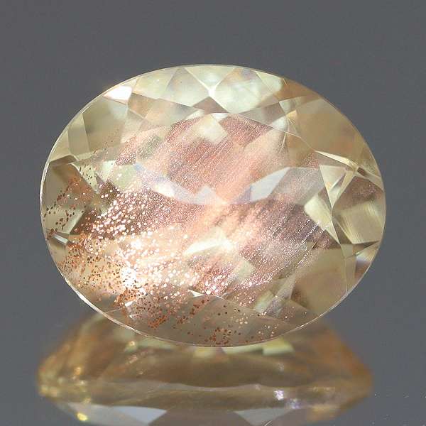 天然オレゴンサンストーン 2.32ct 【ラブラドライト】