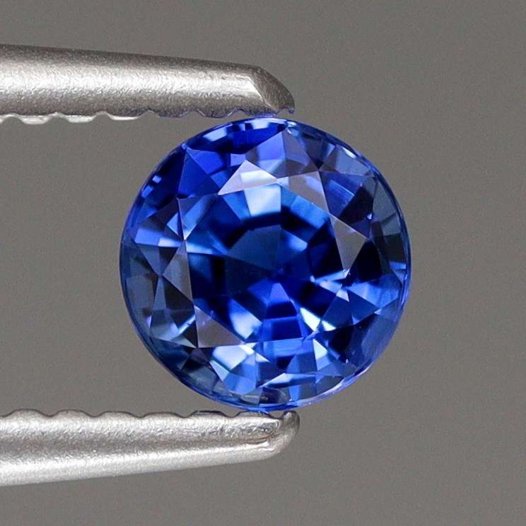 天然ブルーサファイア 0.32ct 【セイロン】 ラウンド