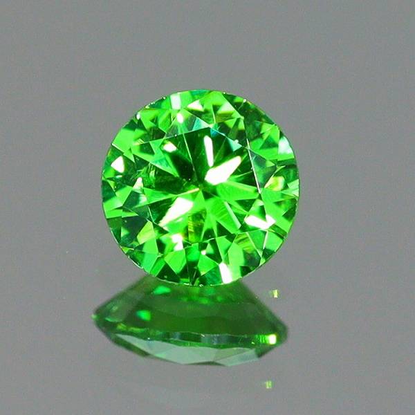 天然デマントイドガーネット 0.19ct 【ホーステールインクルージョン 