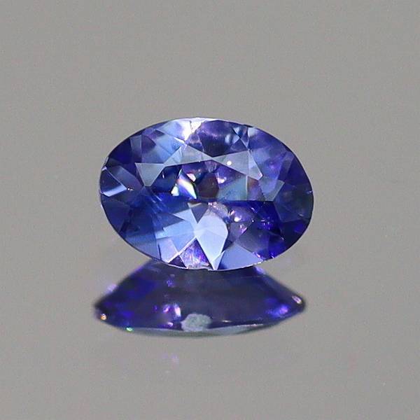 天然ベニトアイト 0.08ct 【輝くブルー】 オーバル