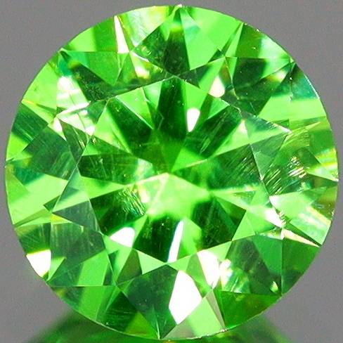天然デマントイドガーネット 0.28ct 【ホーステール】 ロシア
