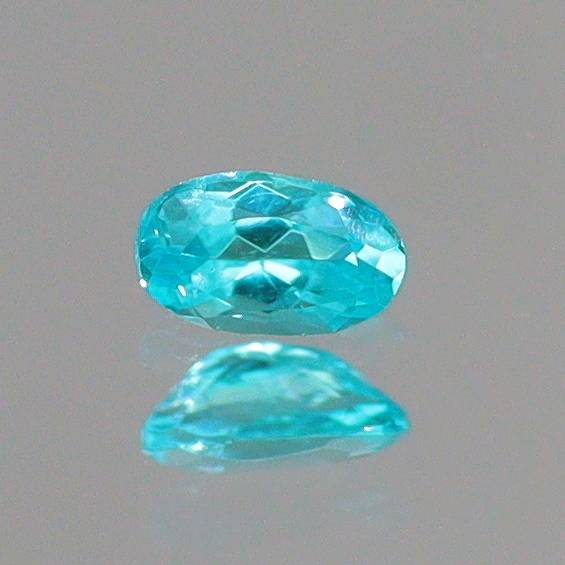 天然パライバトルマリン 0.03ct 【ブラジル】 オーバル