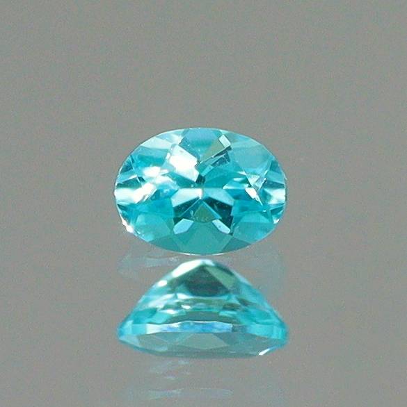 天然パライバトルマリン 0.02ct 【ブラジル】 オーバル