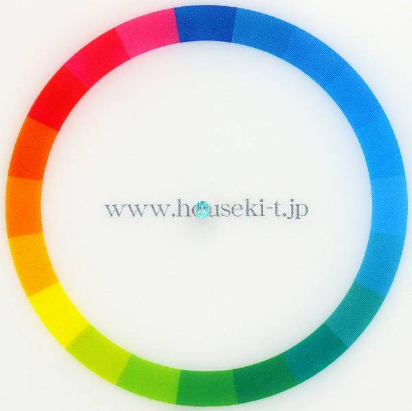 天然パライバトルマリン 0.02ct 【ブラジル】 オーバル