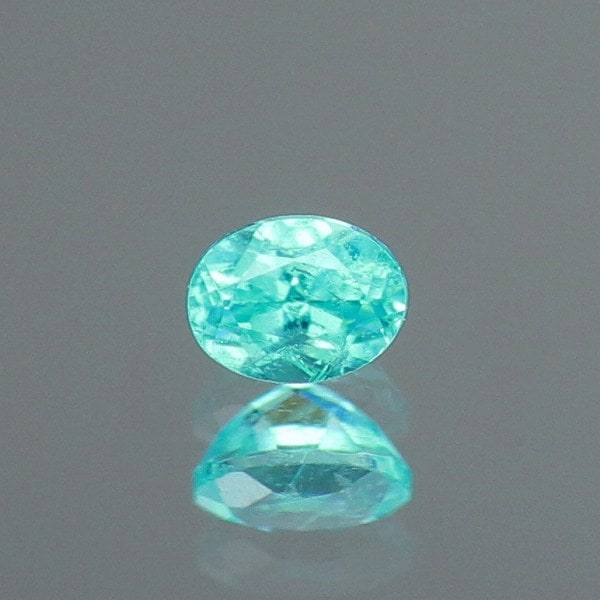 天然パライバトルマリン 0.02ct 【ブラジル】 オーバル