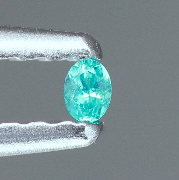 唯一無二のパライバトルマリン!!★ブラジルパライバトルマリン★オーダー受付中 ブラジル産パーティカラーパライバトルマリン 0.156ctルース