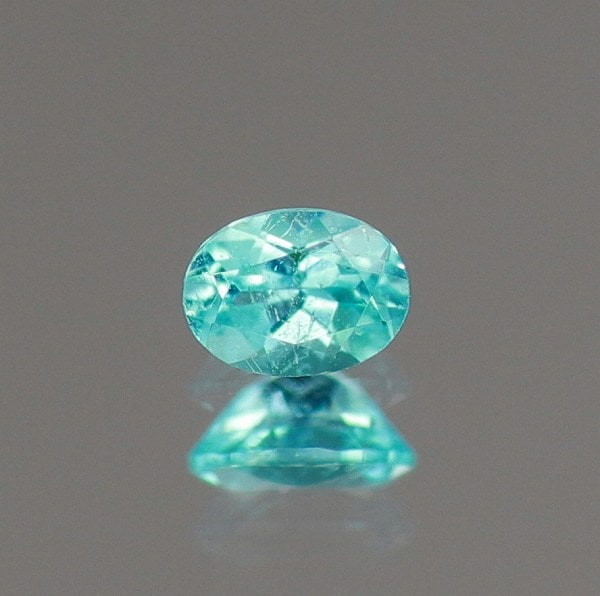 天然パライバトルマリン 0.01ct 【ブラジル】 オーバル