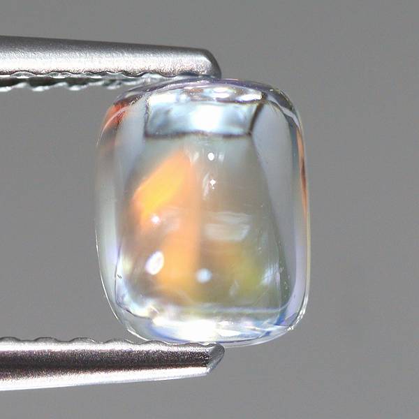天然アンデシンラブラドライト 0.93ct 【オレンジレッドレインボー