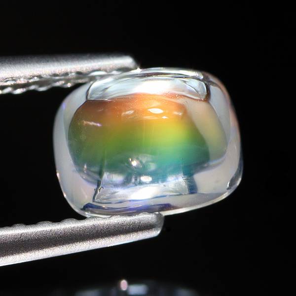 ミーシャレインボーのきらめき!!★アンデシンラブラドライト★オーダー 天然アンデシンラブラドライト 2.44ct 【レインボーシラー】