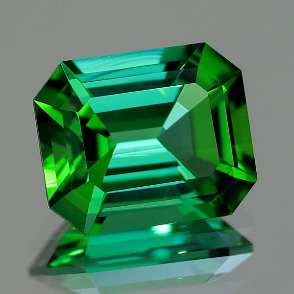 天然トルマリン 1.07ct 【美色グリーン】 ブラジル・ゴルコンダ