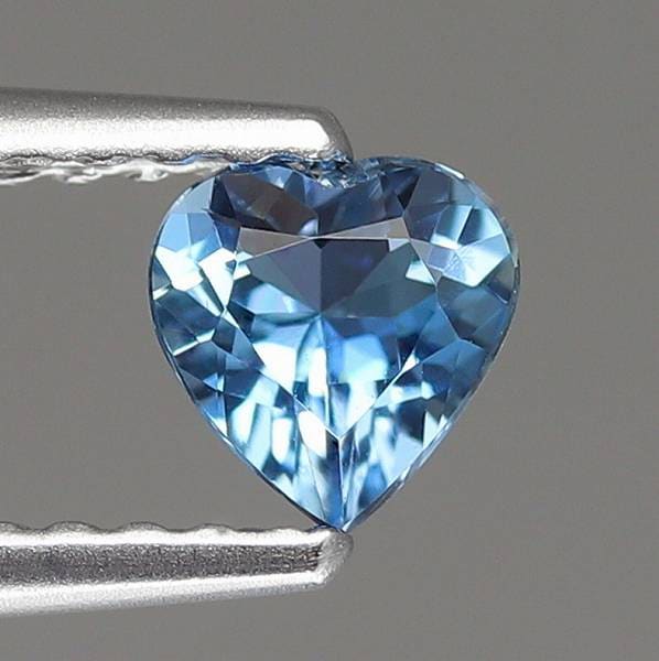 天然アクアマリン 0.29ct 【サンタマリア】 ハート