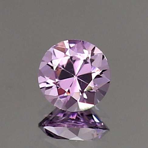 天然スピネル 0.20ct 【ラベンダーパープル】 ラウンド