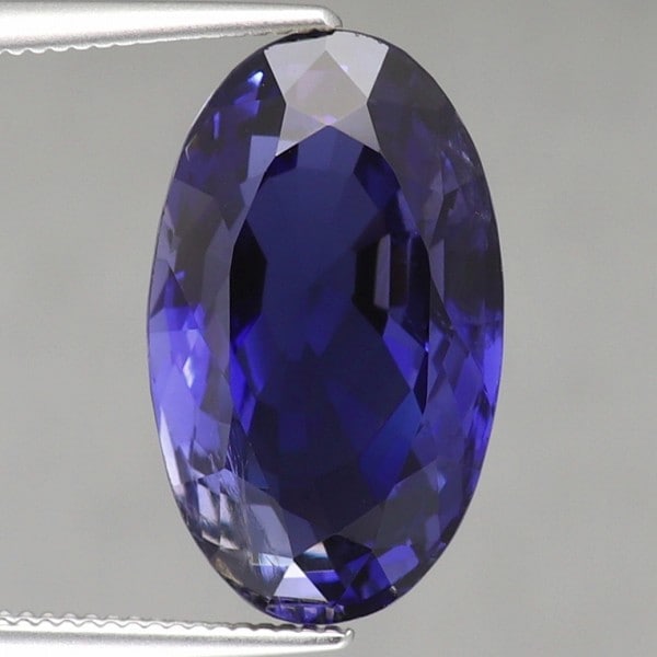 8.46ct天然アイオライト【ディープブルー】◇CM