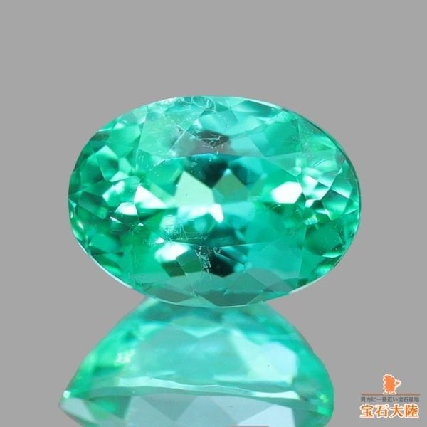 天然石　パライバトルマリン 天然パライバトルマリン0.21ct【Beautiful Neon Green】ブラジル
