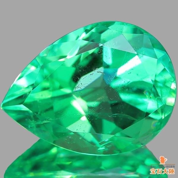天然エメラルド 2.28ct 【透明度抜群】 コロンビア GIA鑑別