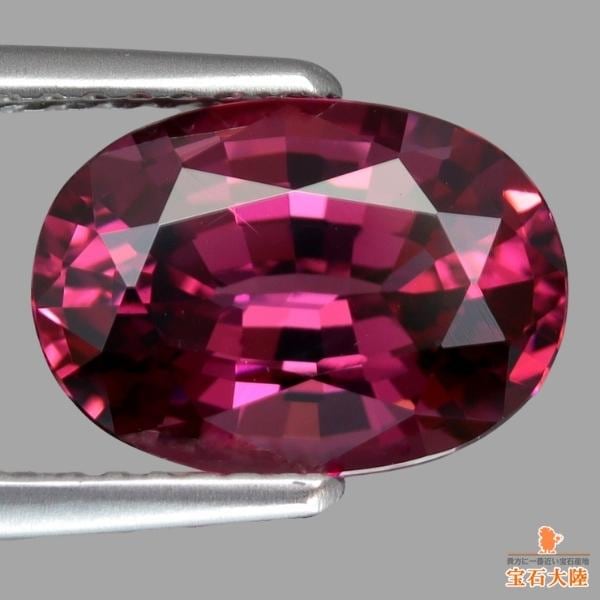 天然ロードライトガーネット 3.30ct 【妖艶な赤紫】 美品