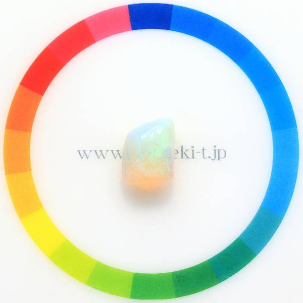 クリスタルミルキーオパール クリスタルオパール(宝石名オパール)オーストラリア産 4.892ct