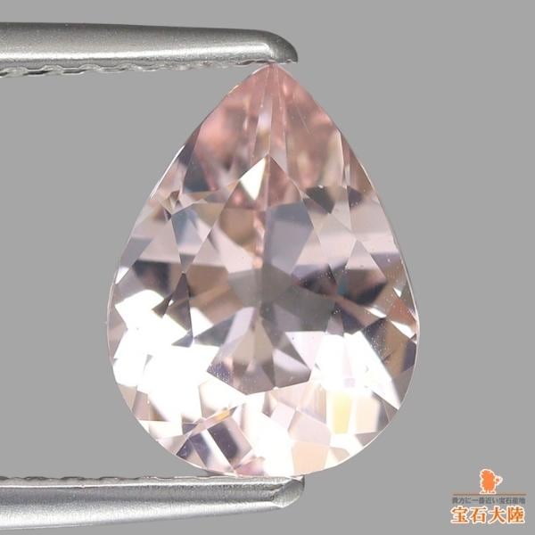 天然モルガナイト 1.58ct 【ライトピンク】 マダガスカル