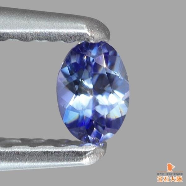 天然ベニトアイト 0.10ct 【煌めくブルー】 オーバル