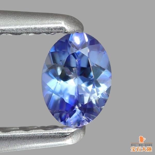 天然ベニトアイト 0.16ct 【煌めくブルー】 オーバル