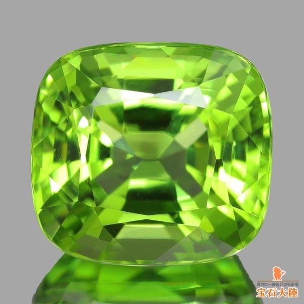 天然ペリドット 4.28ct 【美発色オリーブグリーン】 パキスタン