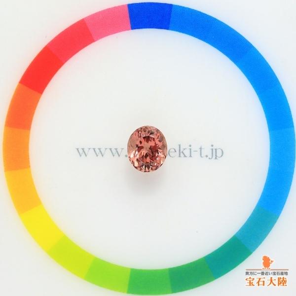 天然石　マラヤガーネット 天然マラヤガーネット 1.84ct 【美カラーシフト】 タンザニア